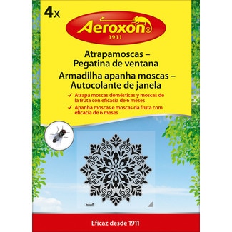 Aeroxon Armadilha Apanha-Moscas embalagem 4 unidades