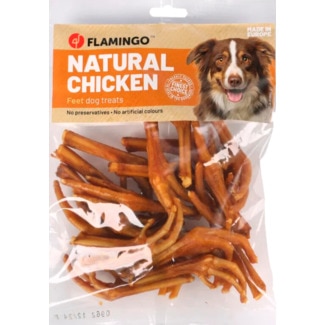 Flamingo Snack para Cão Pés de Galinha 1 embalagem