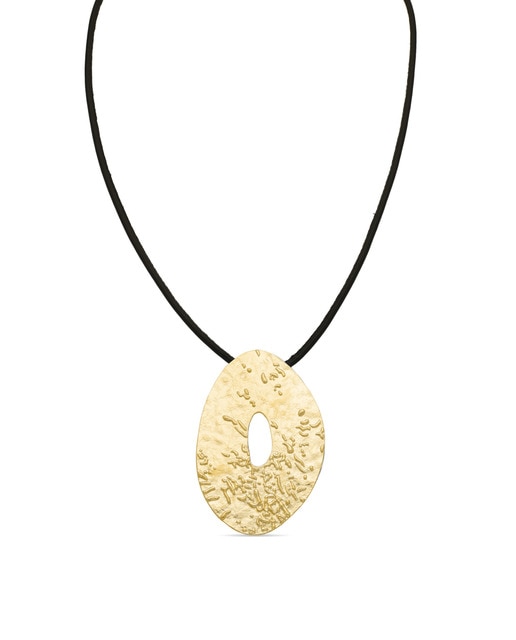 Collar acabado en oro amarillo 18K