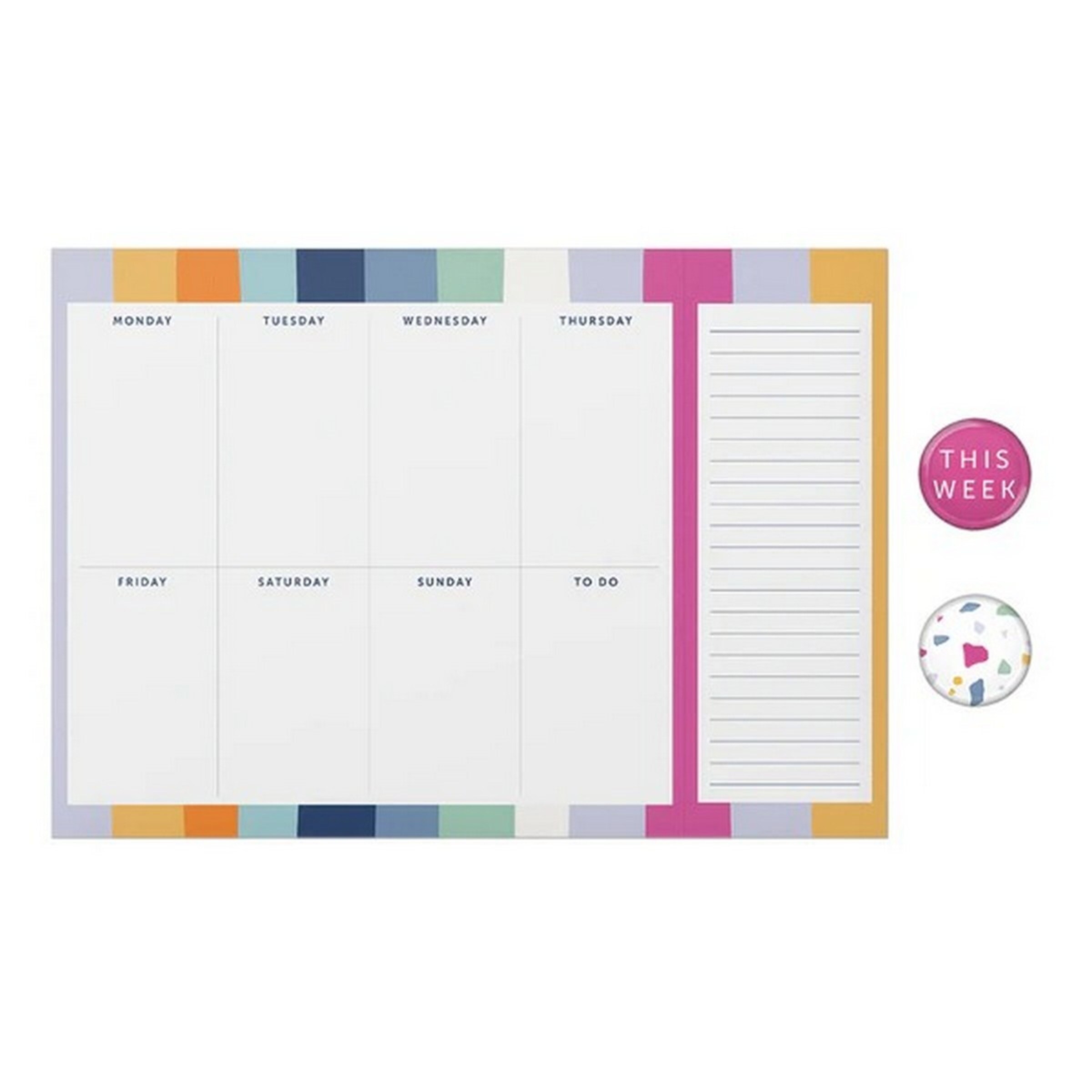 Imagem 0 de Planificador Semanal Busy B com Lista Destacável e Dois Ímanes para Frigorífico