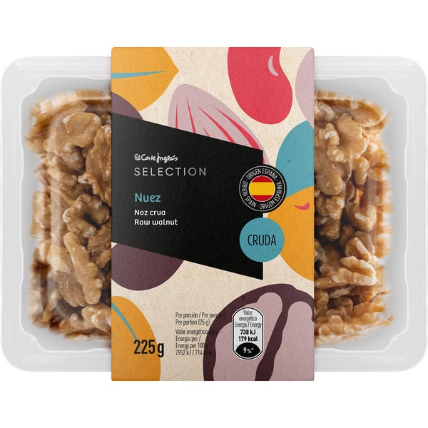 rohe geschälte Walnüsse aus Spanien Becher 225 g