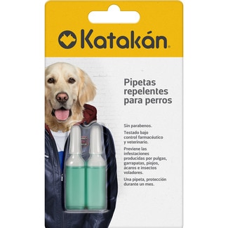 KATAKAN insecticide pipettes for dogs container 2 units 1.5 ml