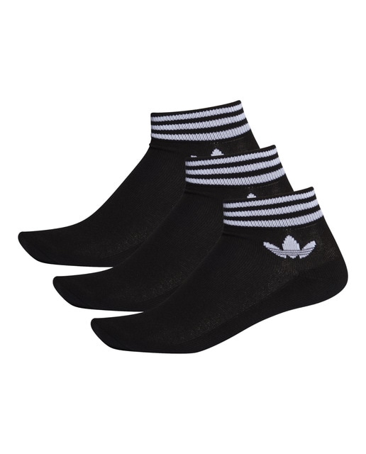 Pack de 3 pares de calcetines cortos Trefoil adidas Originals