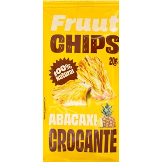 Fruut Chips Abacaxi embalagem 20 g