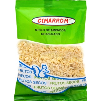 Cimarrom Miolo de Amêndoa Granulado embalagem 100 g