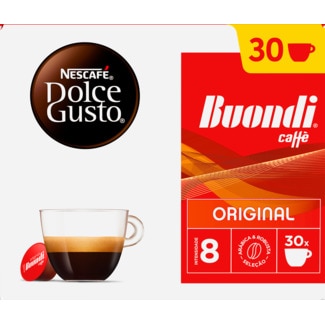 Nescafé Dolce Gusto Cápsula de Café Espresso Boundi embalagem 30 unidades