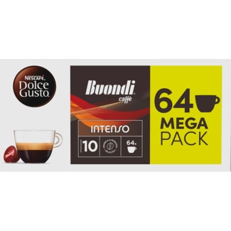 Nescafé Dolce Gusto Cápsula de Café Espresso Boundi Intenso embalagem 64 unidades