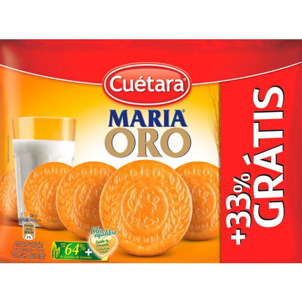 Bolachas Maria Leve 4 Pague 3 embalagem 800 g