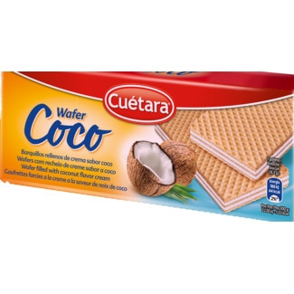 Cuétara Frescoco Bolachas Wafer Recheadas com Coco embalagem 150 g