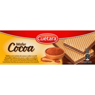 Cuétara Demecao Bolachas Wafer Recheadas com Cacau embalagem 150 g