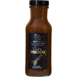 EL NAVARRICO fumet de pescado 100& natural botella 785 ml