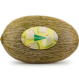 EL CORTE INGLES Melone der Sorte Piel de Sapo Stück 3,5 kg Gewicht ca.