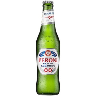 PERONI cerveza italiana 0.0% Nastro Azzuro 33 cl