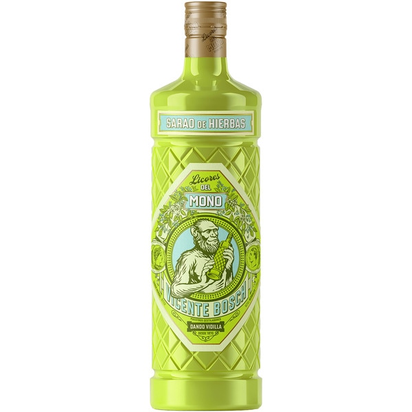 Herbal sarao liqueur bottle 70 cl
