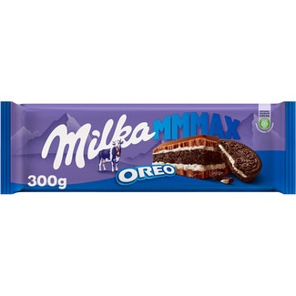 MILKA chocolate con leche relleno de Oreo tableta 300 g