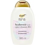 Rescue Fusions moisturising shampoo with hyaluronic acid and pro-vitamin B5 flask 385 ml