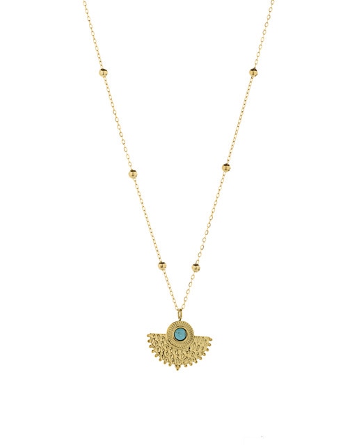 Collar kumora acabado oro 18k
