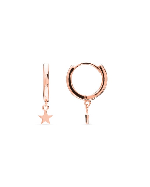Pendientes Estrella Plata De Ley 925