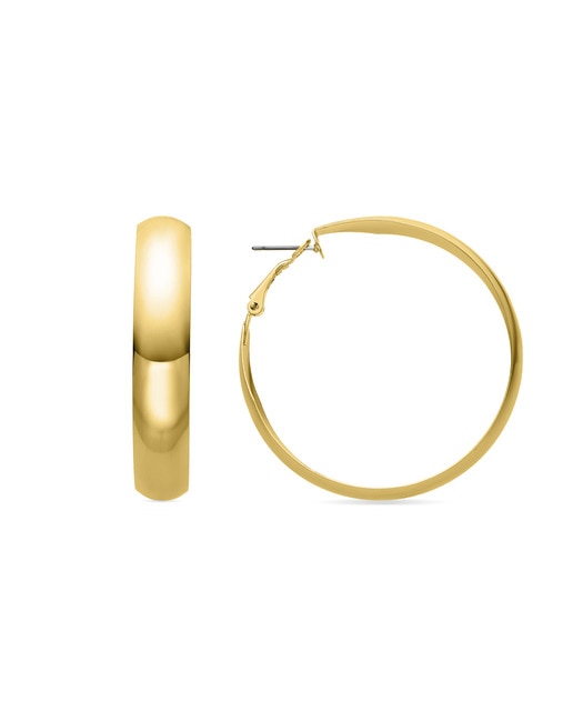 Pendientes Hewry acabado en Oro Amarillo de 18 Kts