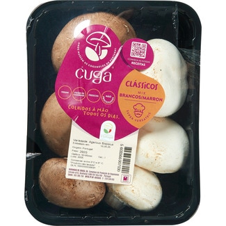 Cogumelos Mix Branco/Marron Premium embalagem 250 g