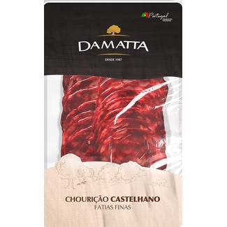 Damatta Chouriço Castelhano Fatias Finas unidade 120 g