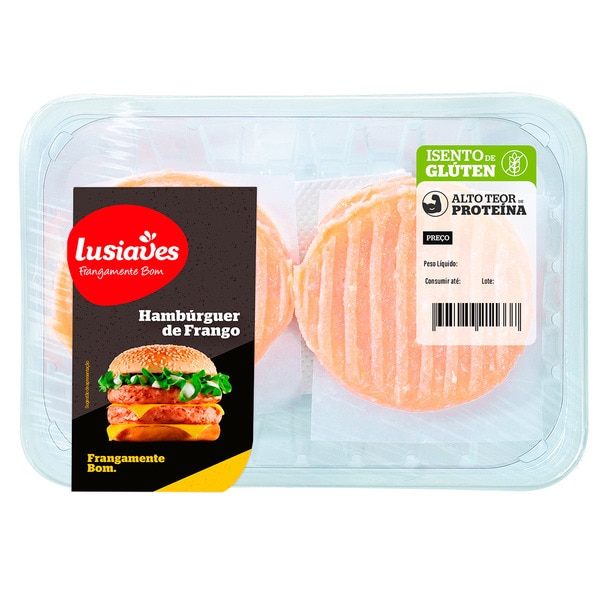 4 Hambúrgueres de Frango 460 g