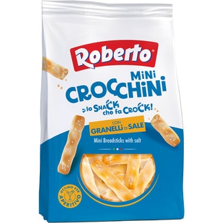 ROBERTO Crocchini Mignon mini grissini salado paquete 150 g
