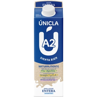 precios Unicla A2 Leche Entera Brik 1 L en Hipercor