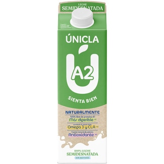 UNICLA A2 semi-skimmed milk carton 1 l