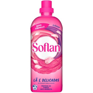 Soflan Detergente Máquina Roupa Líquido embalagem 900 ml
