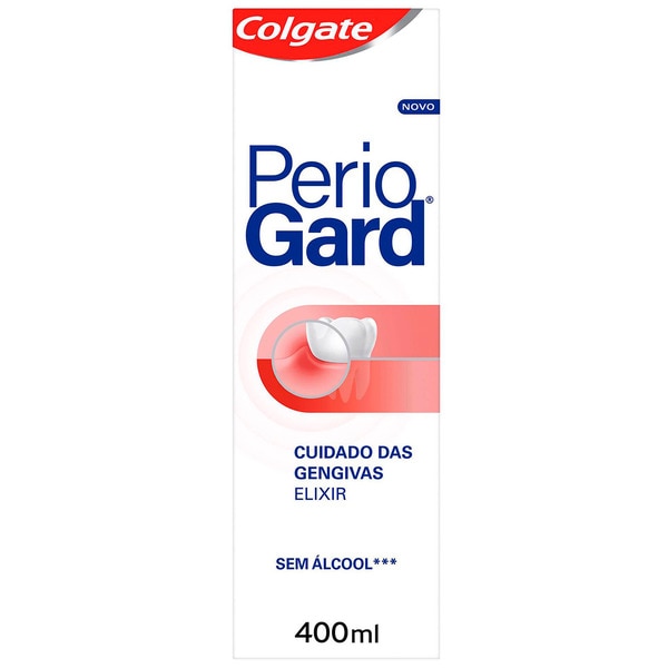 Elixir Bucal Periogard Cuidado das Gengivas embalagem 400 ml