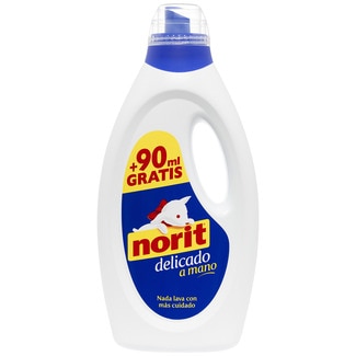 NORIT Flüssigwaschmittel für Empfindliche Handwäsche Flasche 45 Dosis