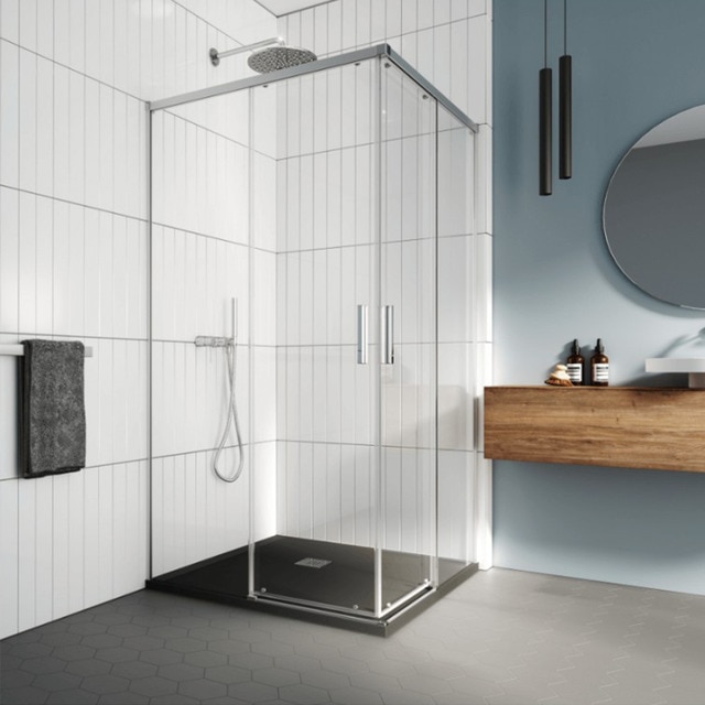 Imagen de Profiltek Salma SA-320 Mampara 6 mm Teknoclean en OfertitasTOP