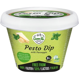 GREEN VIE dip  vegano pesto con parveggio sin gluten y sin lactosa tarrina 200 g