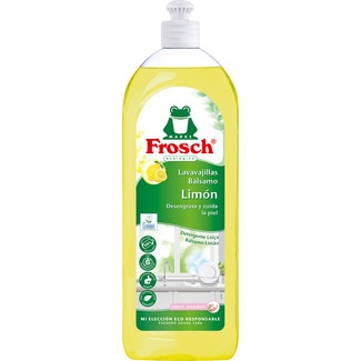 FROSCH Ecological lemon balm concentrated washing up liquid bottle 750 ml