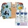 MUSTELA Baby-Kulturbeutel Dschungel enthält Körpermilch 300 ml, sanftes Duschgel 200 ml, Eau de Cologne 200 ml und Balsamcreme 50 ml