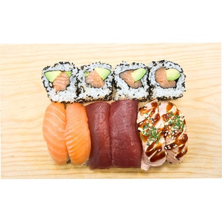 SUSHISPOT Shima box sushi variado bandeja 9 piezas