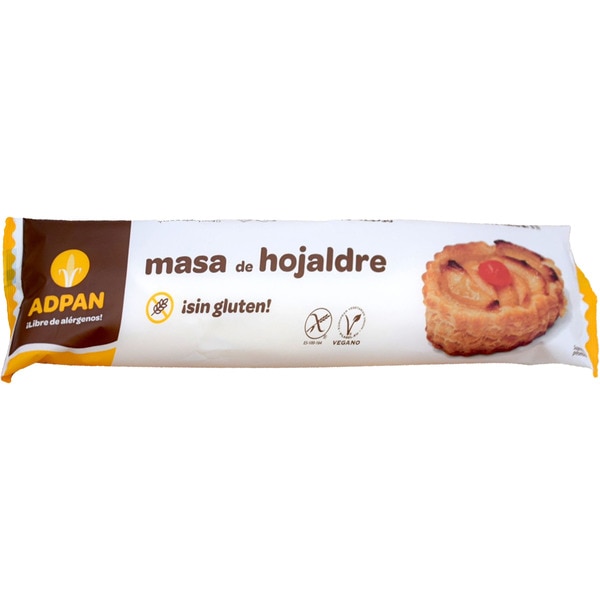 glutenfreier und veganer Blätterteig Behälter 250 g