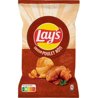 Lay's Batata Frita Barbecue embalagem 145 g