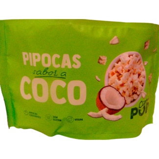 Cister Pop Pipocas de Coco embalagem 100 g