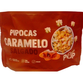 Cister Pop Pipocas de Caramelo Salgado embalagem 100 g