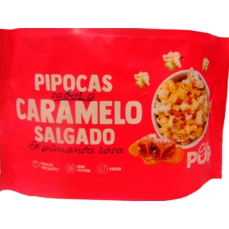 Cister Pop Pipocas de Caramelo e Pimenta Rosa embalagem 100 g