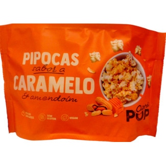 Cister Pop Pipocas de Caramelo e Amêndoa embalagem 100 g