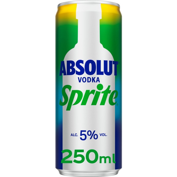 Vodka com Sprite lata 25 cl