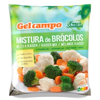 Gelcampo Mistura de Brócolos embalagem 300 g