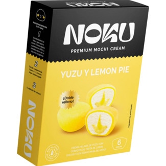 Noku Mochi Creme Gelado Yuzu e Tarte de Limão embalagem 210 g