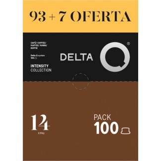 Delta Q Cápsulas de Café Epiq 93+7 embalagem 100 unidades