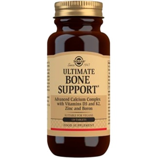 Solgar Cápsulas Ultimate Bone Support embalagem 120 unidades