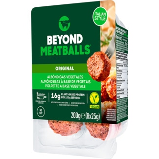 Beyond Meat Almôndegas à Base de Vegetais embalagem 200 g