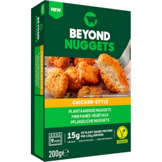 Beyond Meat Nuggets Panados Vegan embalagem 200 g